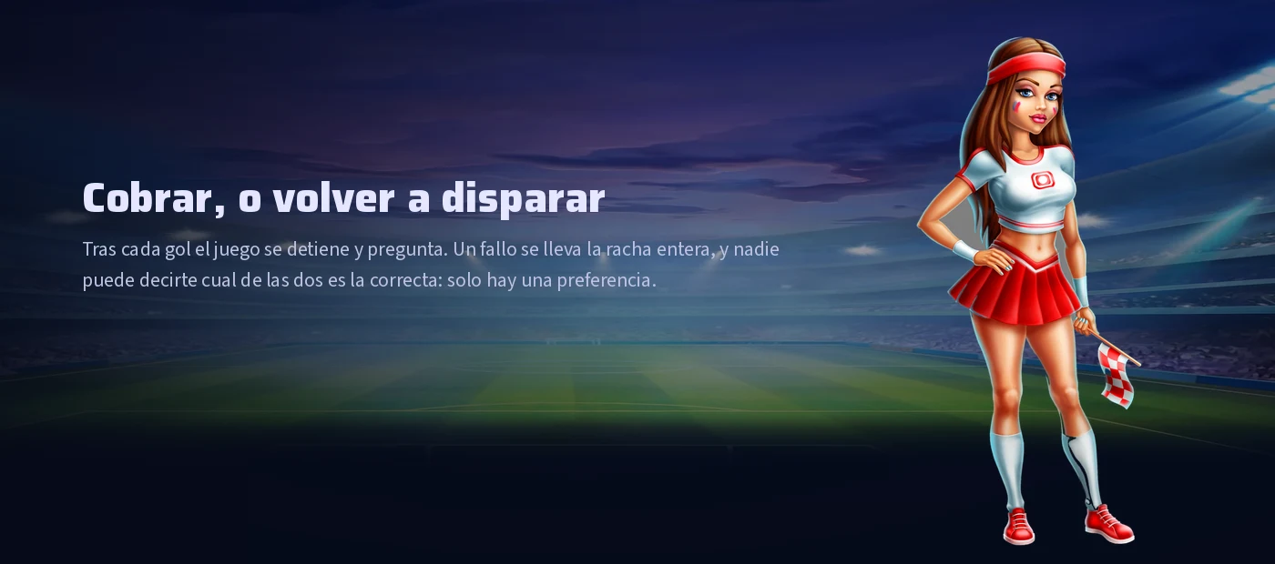 La decision que aparece tras cada gol: cobrar o volver a disparar